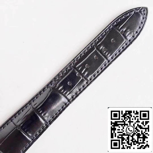 Jaeger-LeCoultre Master Calendar KM 팩토리 1:1 Best 에디션 Swiss ETA866 블랙 가죽 스트랩