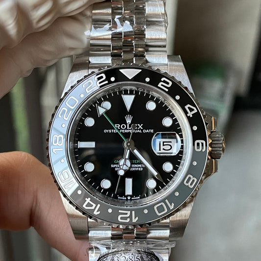 롤렉스 GMT Master II m126710grnr-0003 Bruce Wayne Batman 1:1 Best 에디션 Clean 팩토리 Newest 2024
