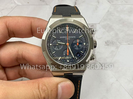 Vacheron Constantin Overseas 5510V/000T-B923 1:1 Best 에디션 8F 팩토리 V2 그레이-블루 다이얼