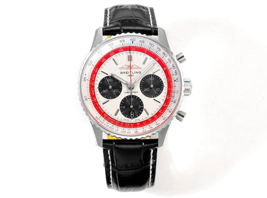 Breitling Navitimer B01 크로노그래프 AB01383B1G1P1 43mm 1:1 Best 에디션 BLS 팩토리