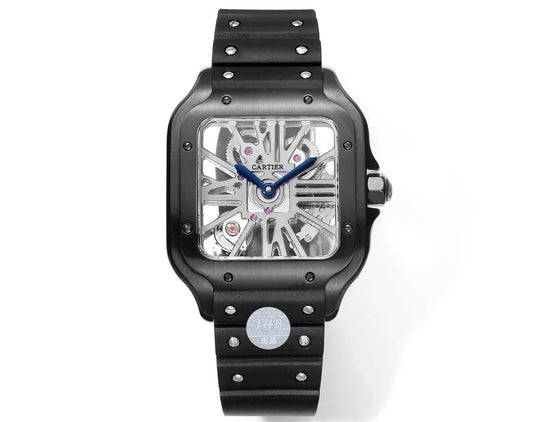 까르띠에 산토스 Skeleton 40mm WHSA0009 THB 팩토리 1:1 Best 에디션 화이트 bezel