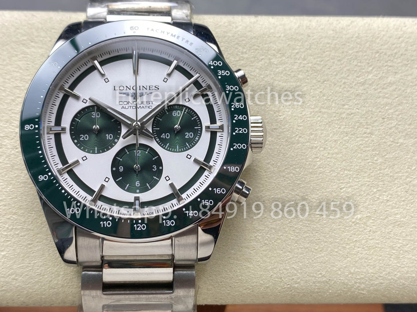 Longines Conquest L3.835.4.02.6 L38354026 42 мм 1:1 Best Clone Ремешок