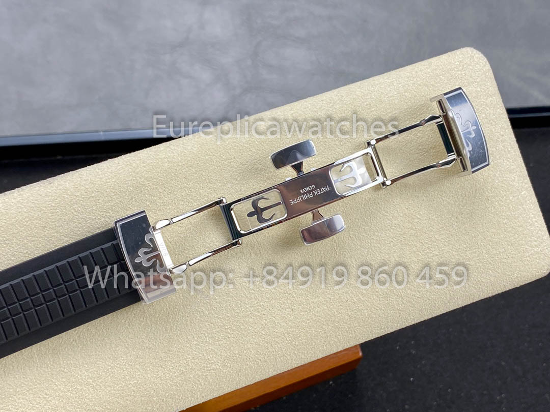 파텍 필립 아쿠아넛 5167A-001 Серебряный корпус 1:1 Best Clone 3K 팩토리 Версия 2025 года