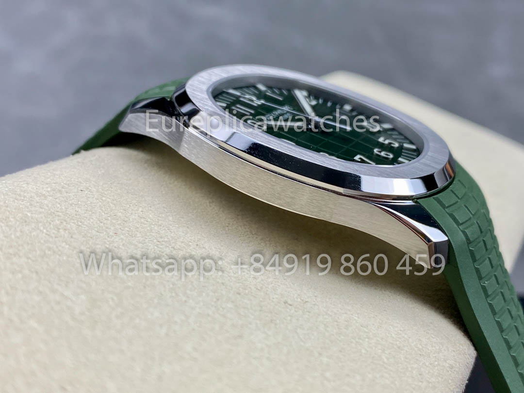 파텍 필립 아쿠아넛 5168G-010 그린 다이얼 1:1 Best Clone 3K 팩토리 Версия 2025 года