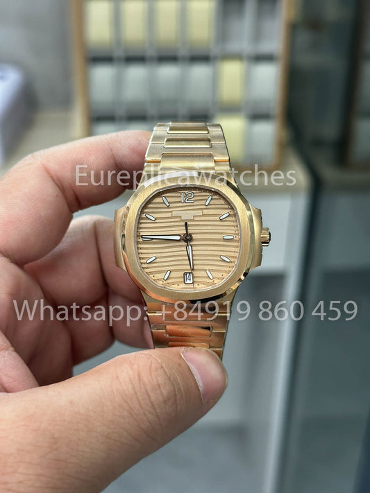 파텍 필립 노틸러스 Ladies 7118/1R-010 로즈 골드 1:1 Best Clone 3K 팩토리