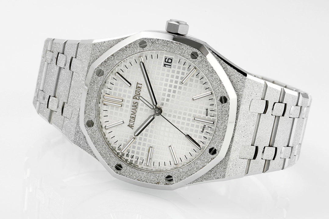 تم تطويره بواسطة 15510ST.OO.1320ST.03 Frosted Gold 1:1 Best APS 팩토리