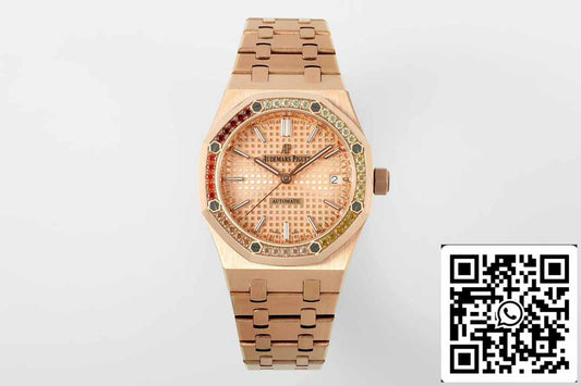 오데마 피게 15451OR.YY.1256OR.01 IP 팩토리 1:1 Best 에디션 Rainbown Bezel