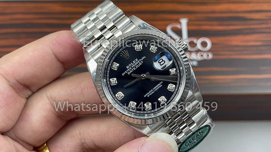 롤렉스 데이트저스트 M126234-0027 36MM 1:1 Best Clone Clean 팩토리 Newest Version