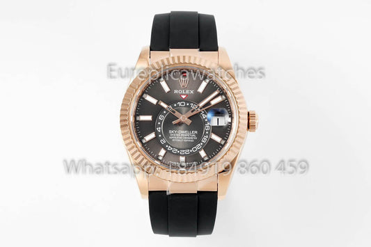 롤렉스 오이스터 Perpetual Sky-Dweller M336239 그레이 다이얼 로즈 골드 1:1 Best Clone ZF 팩토리 190 gram