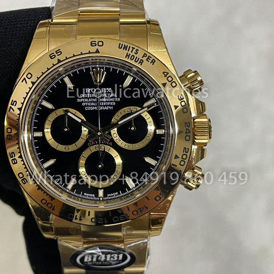 롤렉스 Cosmograph 데이토나 M126508-0004 BT 팩토리 1:1 Best Clone 4131 Movement Gold