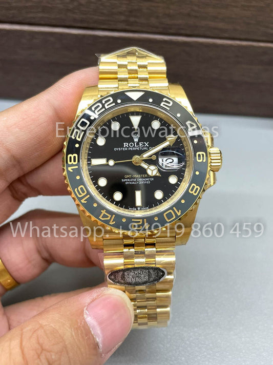 Rolex GMT Master II M126718GRNR-0001 Jubilee Strap 1:1 Best Clone ARF 팩토리
