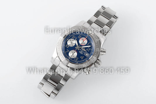 Breitling Avenger A13381111C1A1 스테인리스 스틸 블루 1:1 Best Clone EF 팩토리