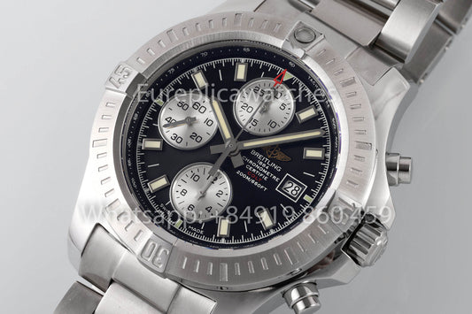 BREITLING Colt 크로노그래프 A1338811 Men's Watch 1:1 Best Clone EF 팩토리 블랙 다이얼