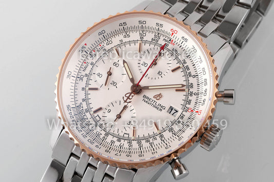 Breitling Navitimer A13324121G1A1 화이트 다이얼 RS 1:1 Best Clone EF 팩토리