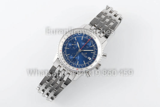 BREITLING Navitimer 크로노그래프 A13324121B1X1 블루 다이얼 1:1 Best Clone EF 팩토리