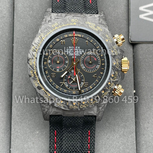 롤렉스 데이토나 Aviva 그레이 01/10 NTPT Carbon 1:1 Best Clone Diw Custom 4130 Movement