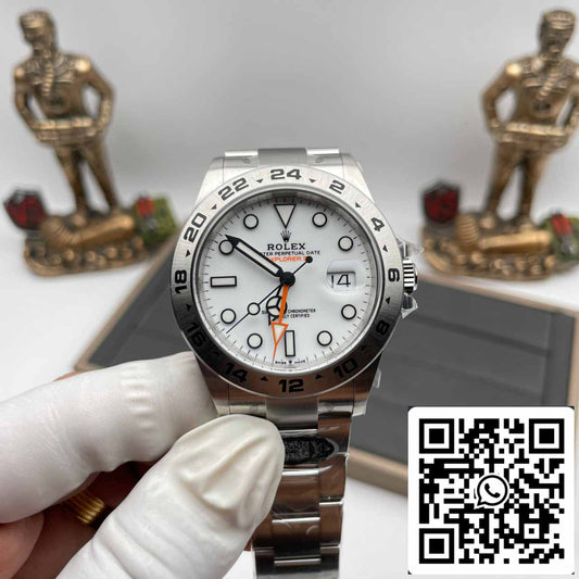 롤렉스 익스플로러 II M226570-0001 Men Watches 1:1 Clean 팩토리 3285 movement 화이트 다이얼