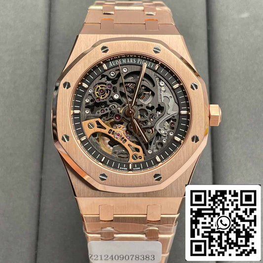 오데마 피게 로열 오크 15407OR.OO.1220OR.01 Best 1:1 에디션 18k Rosegold wrapped