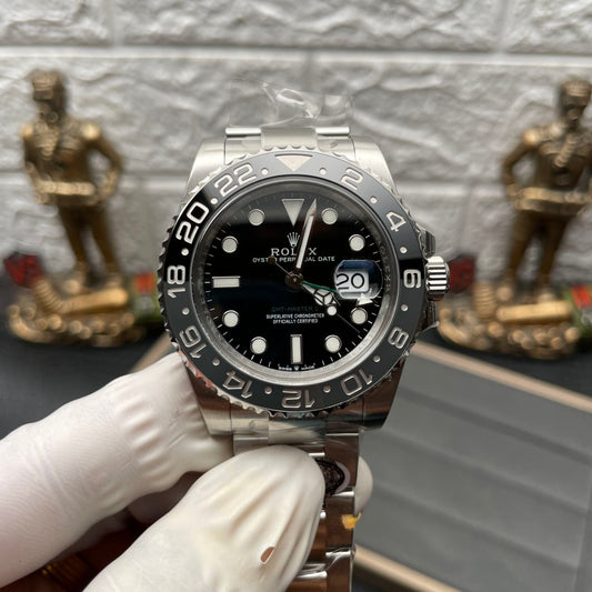 롤렉스 GMT Master II m126710 Брюс Уэйн Бэтмен 1:1 Best 에디션 Clean 팩토리 오이스터 Strap