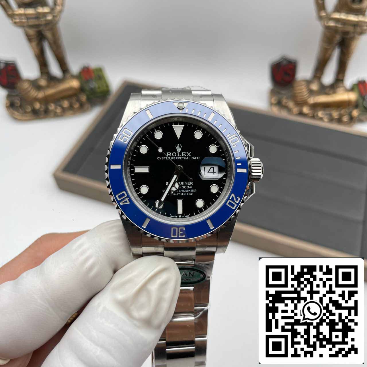 롤렉스 서브마리너 M126619lb-0003 41MM 1:1 Best 에디션 Clean 팩토리 블루 Bezel