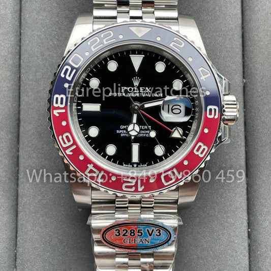 롤렉스 GMT Master II M126710BLRO с ремешком 1:1 Best 에디션 Clean 팩토리 новейшая версия 2024 года