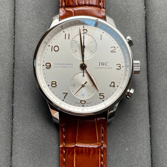 IWC Portugieser IW371604 1:1 Best 에디션 ZF 팩토리 화이트 다이얼