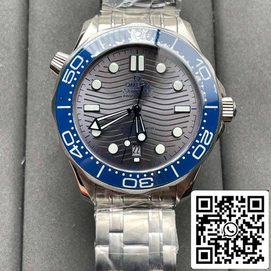 오메가 씨마스터 210.30.42.20.06.001 1:1 Best 에디션 VS 팩토리 Gray Dial Swiss ETA8800