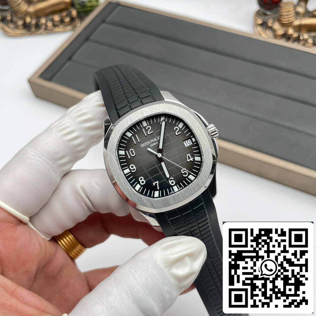 파텍 필립 아쿠아넛 5167A-001 1:1 Лучшая версия 3K 팩토리 V3