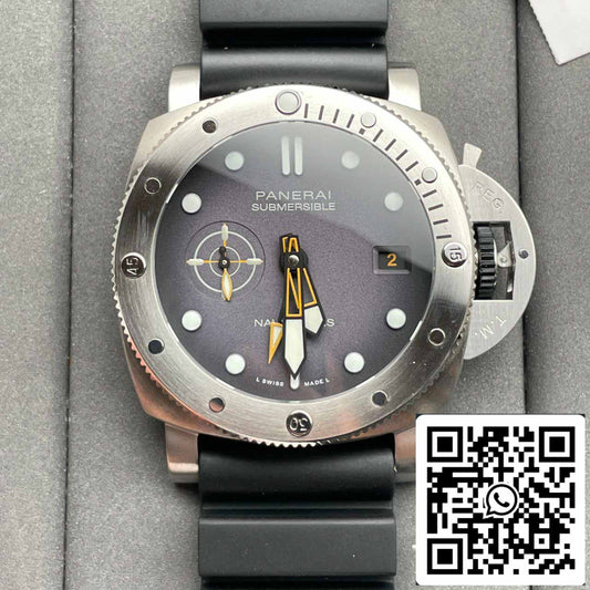 Panerai Submersible PAM1323 1:1 Best 에디션 VS 팩토리 Gray Dial