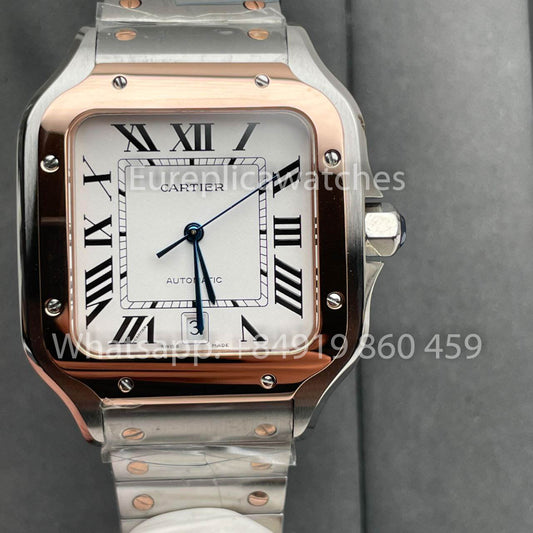 Cartier De Santos W2SA0006 2018 BV 팩토리 1:1 Best 에디션 Swiss ETA 9015