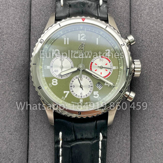 Breitling Aviator 8 Ab01192a1l1X1 그린 다이얼 1:1 Best Clone EF 팩토리