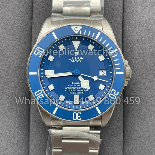 Tudor Pelagos M25600TB-0001 1:1 Best 에디션 XF 팩토리 V4 블루 다이얼