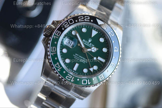 롤렉스 GMT Master II M126729VTNR 오이스터 Strap “Sprite Bezel” 에디션 1:1 베스트 버전 VS 팩토리