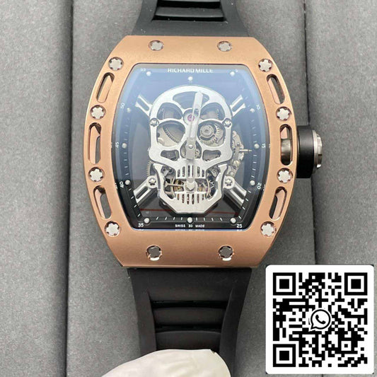 Richard Mille RM052 투르비용 1:1 Best 에디션 EUR 팩토리 티타늄 Case