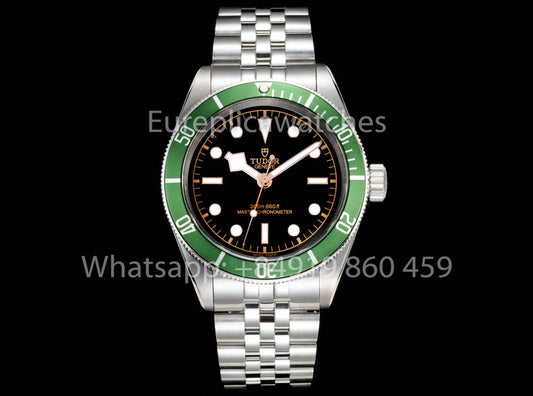 Tudor Monochrome 블랙 Bay 1:1 Best Clone GR 팩토리 그린 الحافة