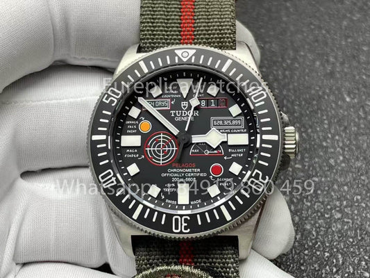 Tudor Pelagos FXD GMT 5602 M+ 1:1 Best Clone حزام نايلون
