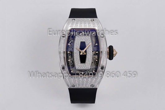 Replica Richard Mille RM 07-01 블랙 Strap 1:1 Super Clone ZF 팩토리