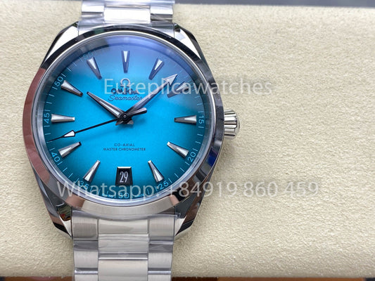 Replica 오메가 씨마스터 Tiffany Dial VS 팩토리 1:1 Super Clone