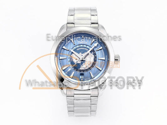 [Sale Off] 오메가 씨마스터 Aqua Terra GMT Worldtimer 210.30.44.51.06.001 VS 팩토리 1:1 Best Clone