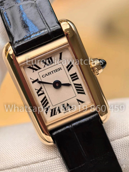 Cartier Tank TANK LOUIS CARTIER Mini 1:1 베스트 버전 F1 팩토리