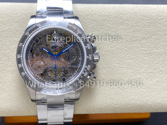 ADG Custom Rolex Daytona Skeleton Dial Artisans de Genève “Glacier” 1:1 베스트 버전