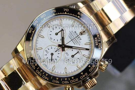 롤렉스 데이토나 Le Mans 100th Anniversary Meteorite Dial 1:1 베스트 버전 PPM 팩토리 옐로 골드