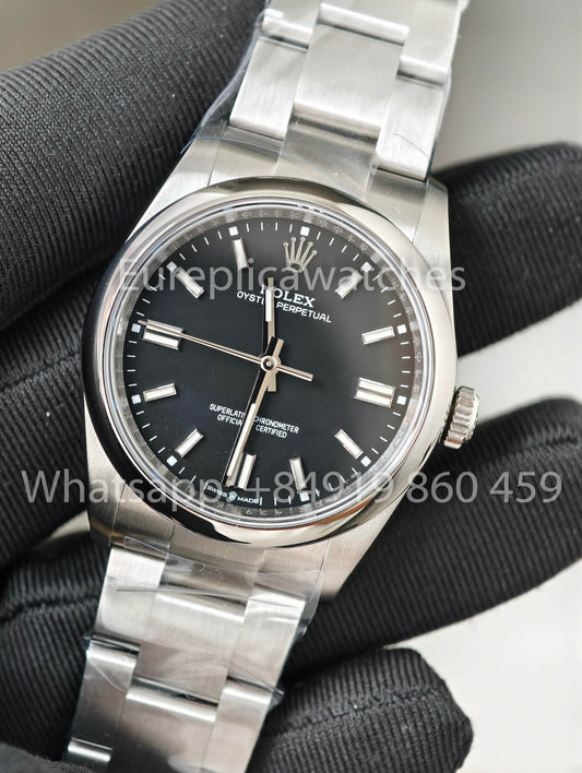 롤렉스 오이스터 Perpetual M126000 36mm KRF 팩토리 1:1 베스트 버전 블랙 다이얼