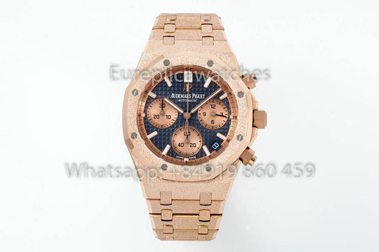 오데마 피게 로열 오크 26239OR 블루 다이얼 Frosted Gold 41mm APS 팩토리 1:1 베스트 버전