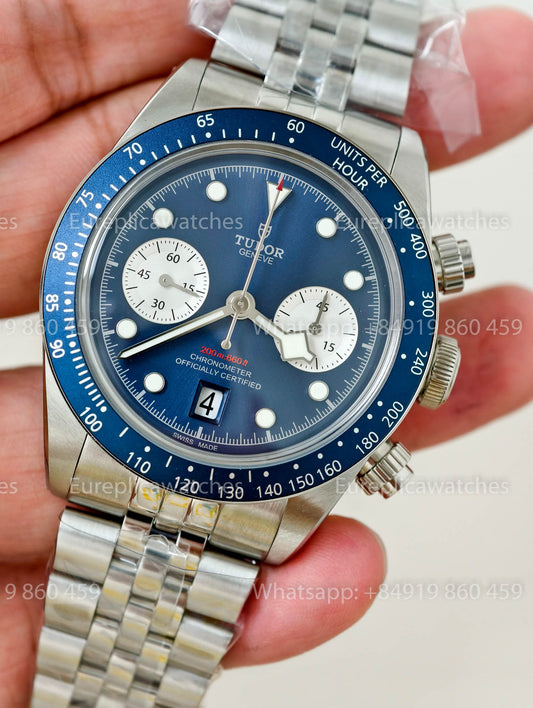 Tudor BlackBay 58 Silver Ag925 79010SG-0001 ZF 팩토리 1:1 베스트 버전 블루 다이얼