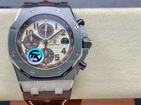 로열 오크 Selfwinding 크로노그래프 26470ST.OO.A801CR.01 42mm 1:1 베스트 버전 TK 팩토리