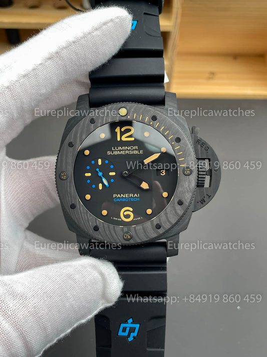 Panerai Luminor Submersible 1950 Carbotech PAM616 – 47mm 1:1 베스트 버전 VS 팩토리