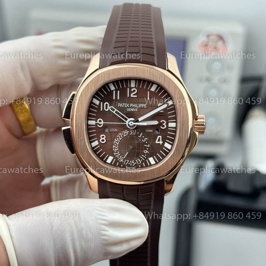 파텍 필립 아쿠아넛 5164R-001 Dual Time Version 1:1 베스트 버전 PPF 팩토리