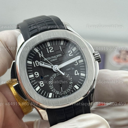 파텍 필립 아쿠아넛 5164A-001 Dual Time Version 1:1 베스트 버전 PPF 팩토리
