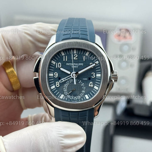 파텍 필립 아쿠아넛 5164G-001 Dual Time Version 1:1 베스트 버전 PPF 팩토리